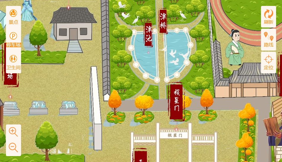 昆明手绘地图景区语音讲解导览系统：智慧景区建设的基石